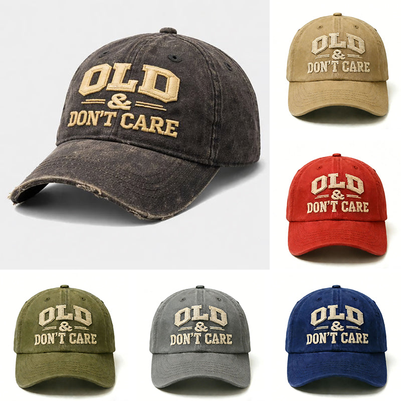 🧢 🔥【Специална оферта】 Бейзболна шапка с винтидж мотив