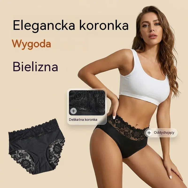 Zestaw 5 sztuk - 109zł💖Majtki koronkowe | Lekkie, przewiewne i bezszwowe