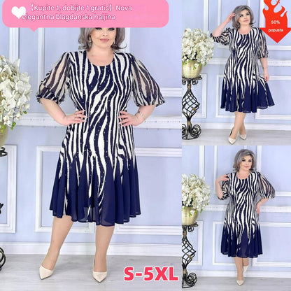 🥰Vrijeme ograničeno na najnižu cijenu🌸【S-5XL】Nova elegantna haljina iz 2026.