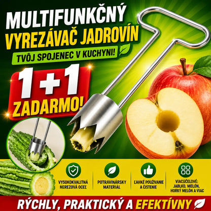 ✨ ✨【Kúpte 1 a získajte 1 zadarmo】Multifunkčný odstraňovač kôstok z ovocia a zeleniny – Jednoduché odstránenie kôstok z ovocia