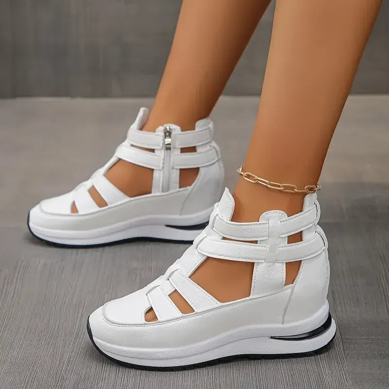 🔥【Oferta limitada al 50%】👡Sandalias cómodas y ligeras con suela gruesa y plantilla suave.