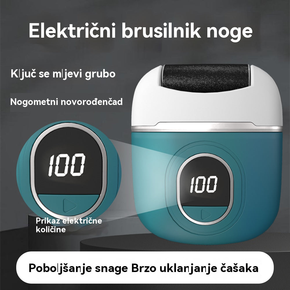 🦶🛁✨【Plaćanje pouzećem】🔥Novi model iz 2026.🔥 Potpuno nova električna turpija za stopala, uklanja žuljeve i mrtvu kožu, pogodna za mokru i suhu upotrebu