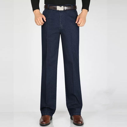 👖👖【Letnia gorąca wyprzedaż】🔥【55-110KG】2025 Letnie nowe męskie dżinsy w dużym rozmiarze z wysokim stanem, lekka tkanina, szczególnie oddychające i wygodne