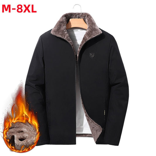 🔥Гореща разпродажба🔥【M-8XL】✨⛄Но мъжко топло поларено яке за есен и зима 2025г. 