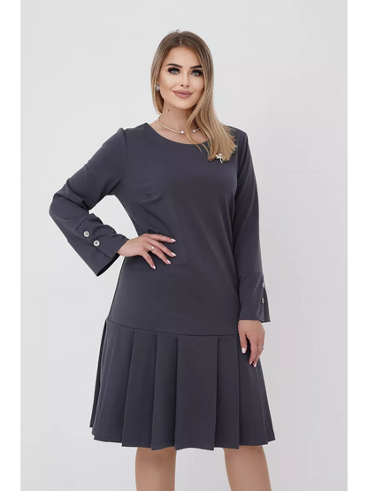 ✨❤️[S-5XL] 2024 zimowa w nowym stylu, elegancka, wygodna, modna sukienka wysokiej jakości-3826903