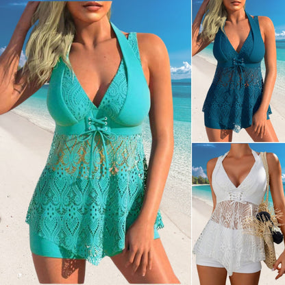 🩱🌴【Horúci výpredaj】✨Nový čipkovaný komplet plaviek 2025, pohodlný a rýchloschnúci