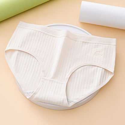✨【Promocja ograniczona czasowo】💖🛒(7 sztuk) Wygodne i proste antybakteryjne majtki damskie z wysokim stanem