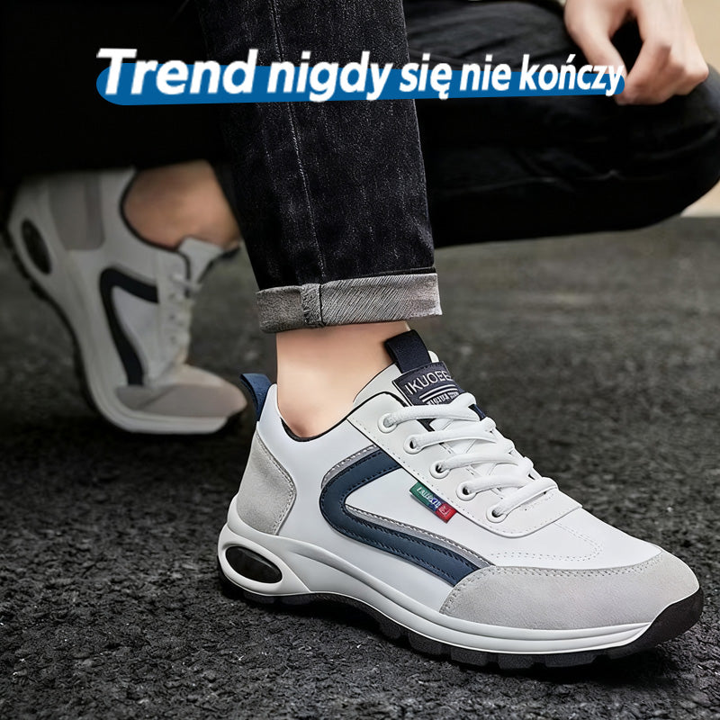 ⏳【Rabat ograniczony czasowo – koniec promocji】 Nowy styl zimowy, męskie skórzane buty casualowe, wodoodporne i ciepłe