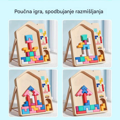 🔥🎁🌈【Kupite 1, dobite 1 gratis】Otroška izobraževalna sestavljanka Tetris