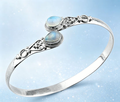 50%OFF【Compra 1 y llévate 1 gratis】--Pulsera vintage de plata S925 con ágata verde