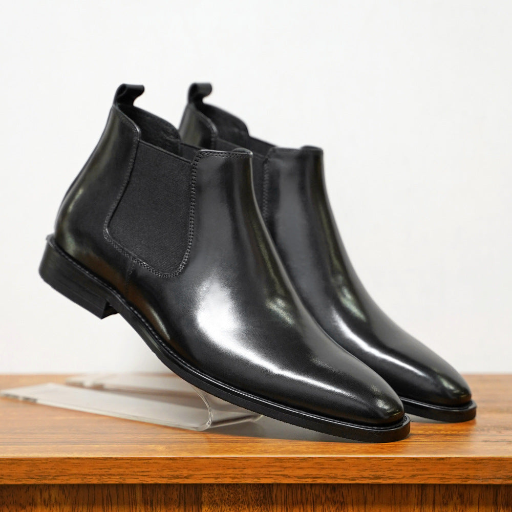 🔥👞🔥【38-48】Nowe, modne, wysokiej jakości, ręcznie robione, skórzane buty biznesowe dla mężczyzn