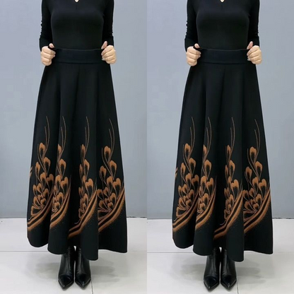 👗🎀【S-3XL】Nowa elegancka spódnica damska na jesień i zimę, gruba wełna, ciepła i wygodna