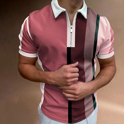 🌿【Kup jeden, drugi gratis】【S-3XL】Nowa letnia męska koszulka polo na zamek 2025