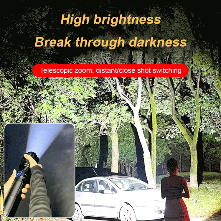 🆕🔦【Ograniczona czasowo zniżka】💥Nowa latarka patrolowa do użytku na zewnątrz, duża moc i duży zasięg