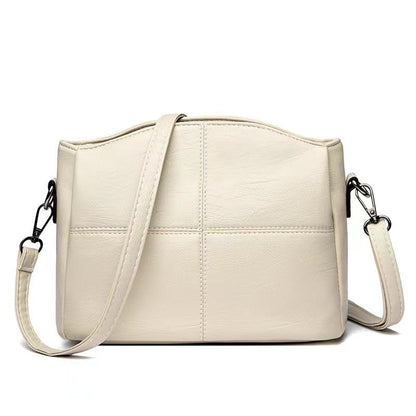 🔥👜👜 Bolso de hombro de cuero genuino de nuevo estilo, retro hecho a mano, moderno y versátil.