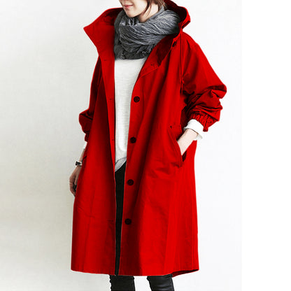 🧥✨【S-5XL】Nowa jesienna wiatrówka o średniej długości, w dużym rozmiarze, modna i elegancka