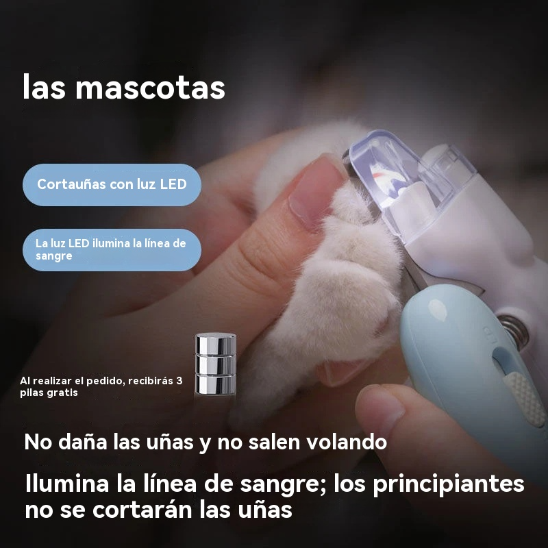 🐕【Vremenski ograničena ponuda - Kupite jedan, dobijte jedan gratis】🔥🐈Najprodavanije LED škare za nokte kućnih ljubimaca (pogodne za mačke i pse)