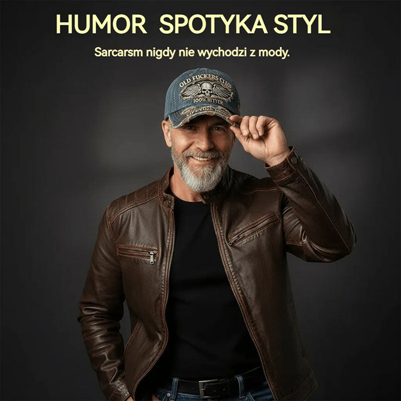 🧢 【Darmowa dostawa Za pobraniem】Klub Starych Chłopów – Retro czapka