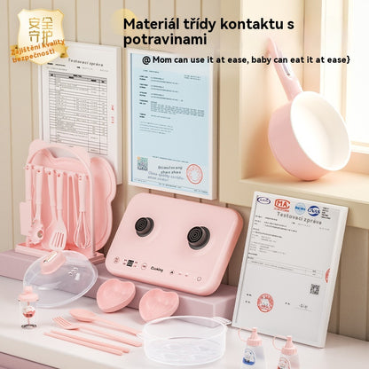 🔥 50% SLEVA! 🎁 Mini kuchyňská sada pro skutečné děti 🍳✨