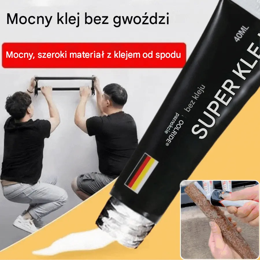 【🔥Kup 10 sztuk, a kolejne 10 otrzymasz gratis】☔Uniwersalny klej wodoodporny – bez wiercenia