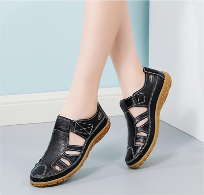 ✨【35-43】 Letnie ręcznie robione sandały retro z miękką podeszwą na rzepy