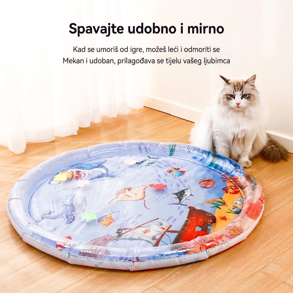 【26 €】65 cm * 65 cm【2 podloge za hlađenje】+Zračna pumpa -- Podloga ili jastučić za hlađenje kućnih ljubimaca ljeti
