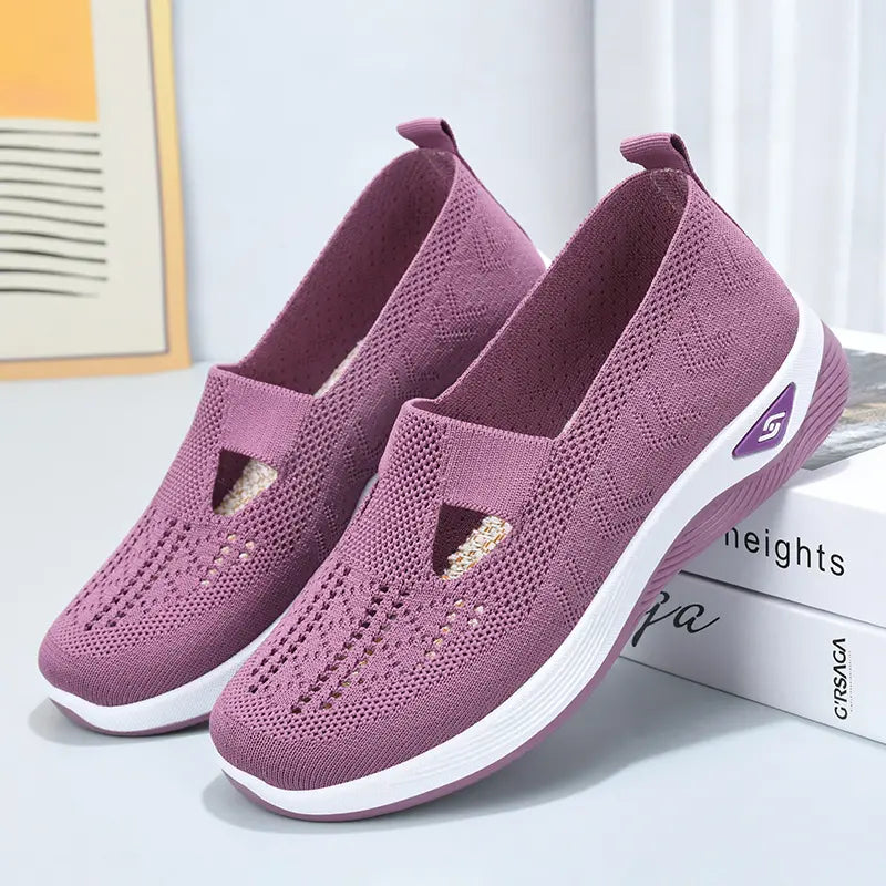 ✨🎉【Cantidad limitada】🔥👟【Tallas 35-41】Nuevos zapatos casuales para mujer, cómodos, transpirables y antideslizantes