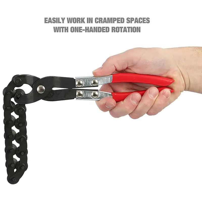 Alicates para cortar tubos de escape de cobre y aluminio para automóviles.