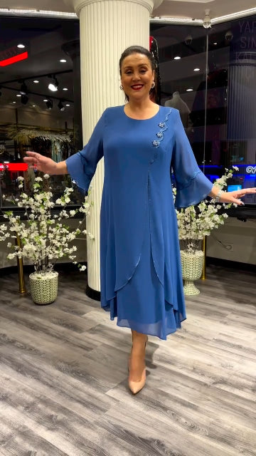 💖【S-5XL】❤️2025 Nowe wysokiej jakości sukienki szyfonowe