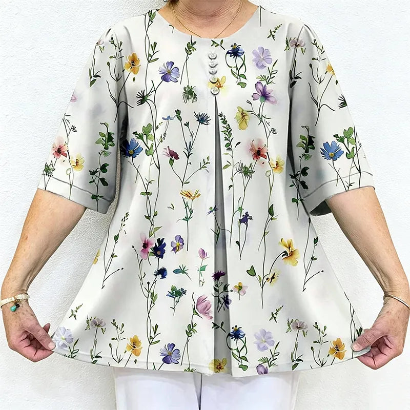 ✨【S-5XL】Damska letnia bluzka w stylu boho – wygodna i elastyczna odzież casualowa