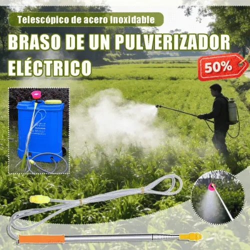 🔥【2,6 m】Pulverizador eléctrico de acero inoxidable, extensible, cómodo y práctico. ✅️Pago contra entrega