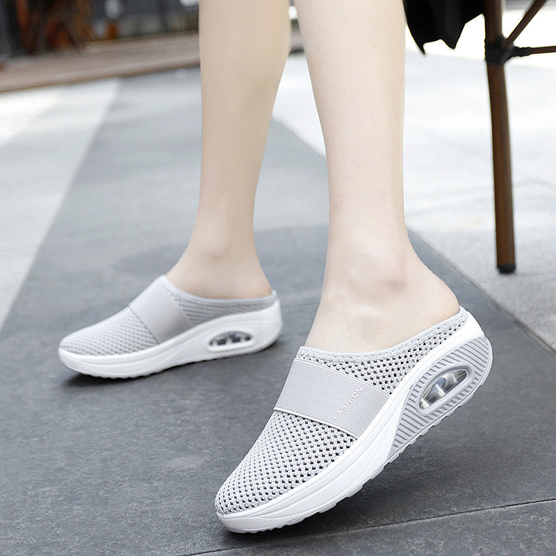 🔥✨【35-43】2025 sandały damskie z poduszką powietrzną z siateczki hollow mesh✅miękkie i wygodne✅lekkie i oddychające✅modne i swobodne