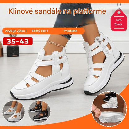 🔥【Špeciálna ponuka】👡Pohodlné, ľahké sandále s hrubou podrážkou a mäkkou stielkou