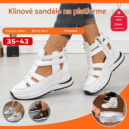 🔥【Špeciálna ponuka】👡Pohodlné, ľahké sandále s hrubou podrážkou a mäkkou stielkou