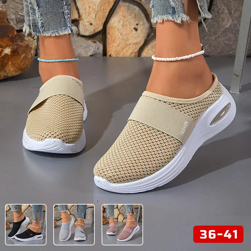 🎁【36-41】Zapatos de mujer informales y transpirables de malla | Ligeros, cómodos y que aumentan la estatura ✅️Pago contra entrega