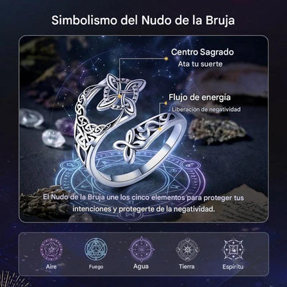 ✨🌟【Compra uno y llévate otro gratis】Anillo hueco retro geométrico en forma de cruz - Anillo abierto celta