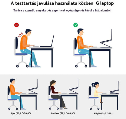 💻【Téli kedvezmény 49%】Alumíniumötvözetből készült forgatható laptopállvány