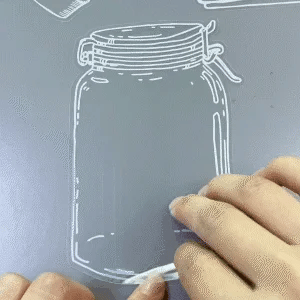 🌸🌷 【80/160 sztuk】Zakładki do książek DIY z przezroczystymi suszonymi kwiatami - kwiat nie jest wliczony w cenę