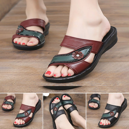 💕🔥【50% zniżki】【36-41】Damskie letnie kapcie, antypoślizgowe, wygodne i eleganckie, modne nadruki