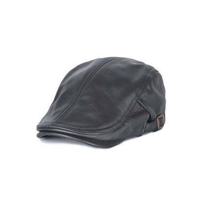 🔥🧢【Gorąca wyprzedaż】2025 Nowa moda Retro Casual męska czapka z owczej skóry, berety