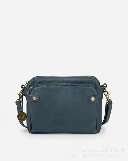 💝👜Bolso de hombro francés de piel de tres capas ✅️Pago contra entrega