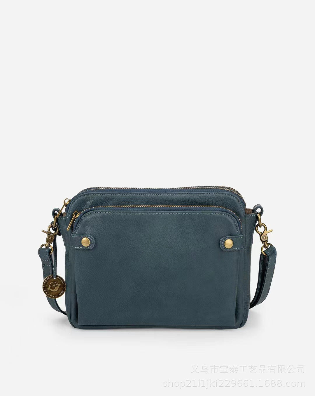 💝👜Bolso de hombro francés de piel de tres capas ✅️Pago contra entrega