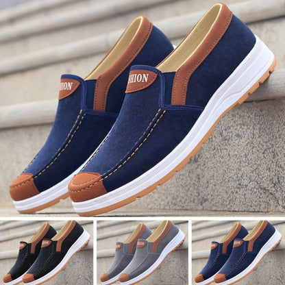 🔥Nowa gorąca wyprzedaż🔥【39-44】🎉🌈Nowe letnie męskie lniane płócienne buty codzienne, buty robocze