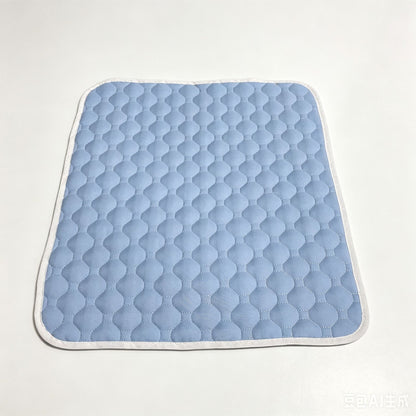 Alfombrilla refrescante para mascotas (no requiere llenado de agua)  — Fabricada en tejido Oxford transpirable; apta para todo tipo de camas o jaulas para mascotas.