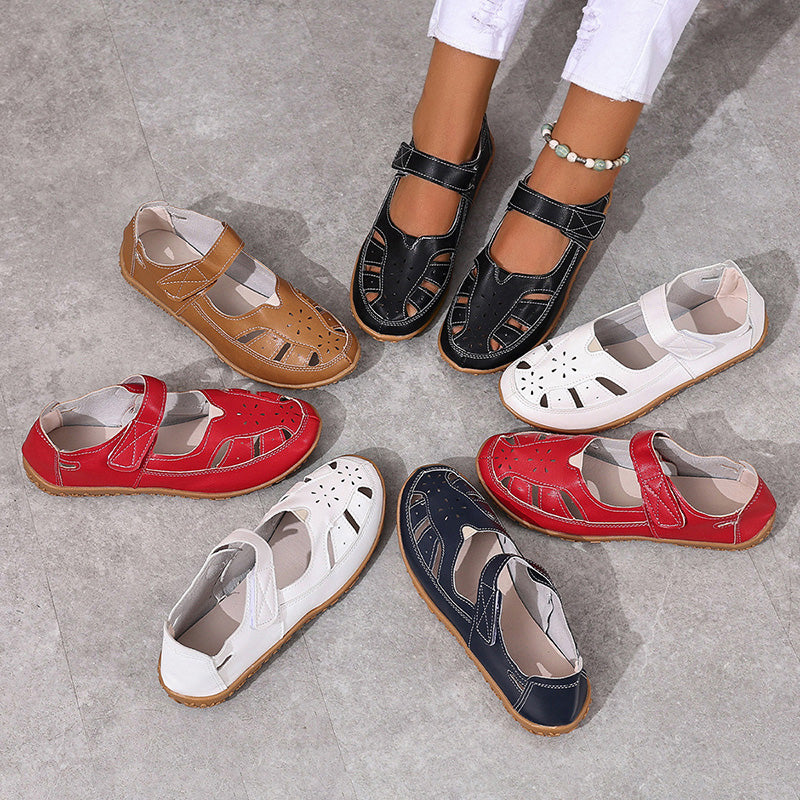 Zapatos casuales de piel suave y ultra flexible: ¡comodidad increíble y caminar sin esfuerzo!