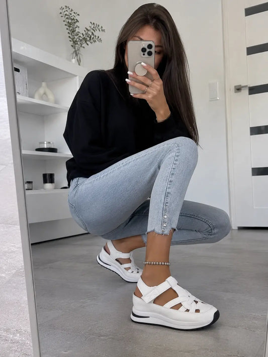👡 Letnia promocja nowych produktów — 43% zniżki [35-43] 2026. Nowe codzienne sandały damskie z grubą podeszwą