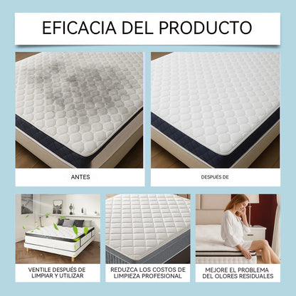🔥✨Espuma limpiadora multifuncional para colchones del hogar: elimina las manchas de orina y la suciedad sin necesidad de agua.