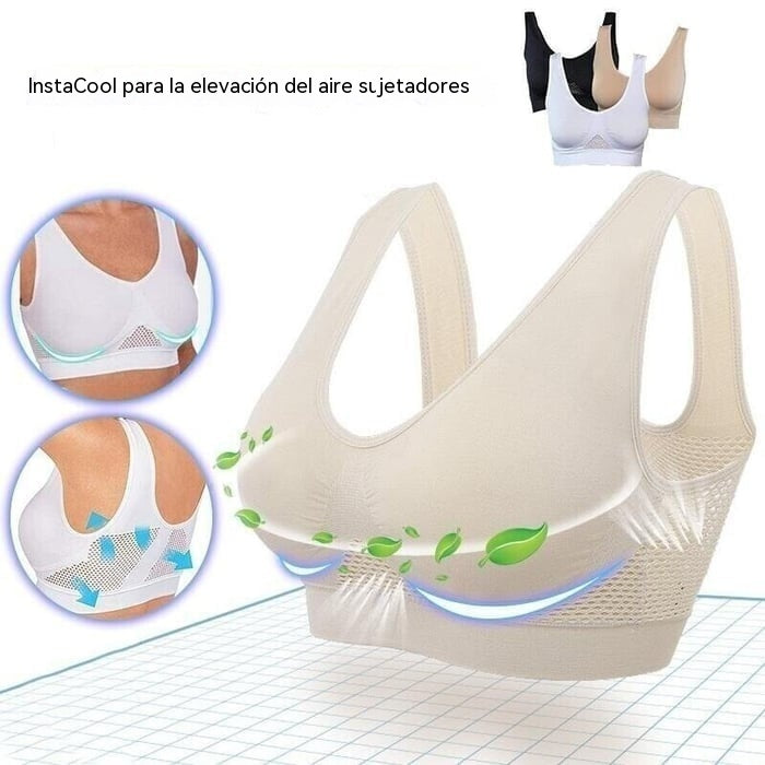 🎉🌈【Paquete de 4】【40-120 kg】Sujetador nuevo, suave y cómodo, talla grande, transpirable y fresco ✨❤️✅Pago contra entrega