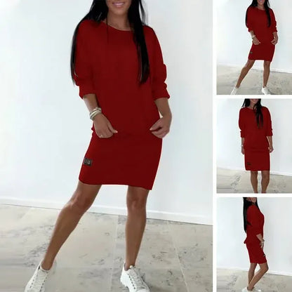 🔥🔥50% sleva 【S-3XL】🎁Nové dámské šaty úzkého střihu z čisté bavlny pro rok 2026