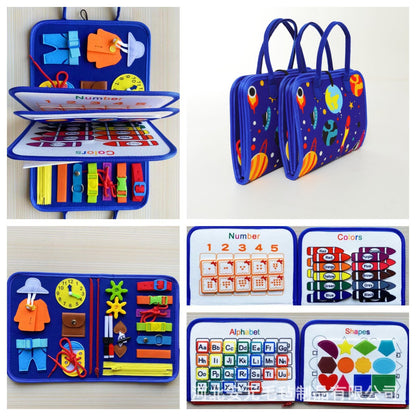 👶🎁 Plstěné vzdělávací látkové knihy pro batolata - učení se při hraní - interaktivní látkové knihy s farmářskou tématikou